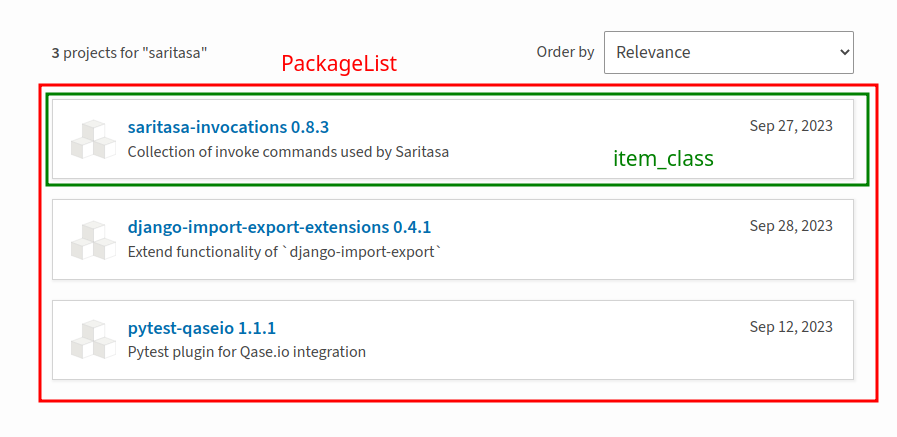 PyPI Package List